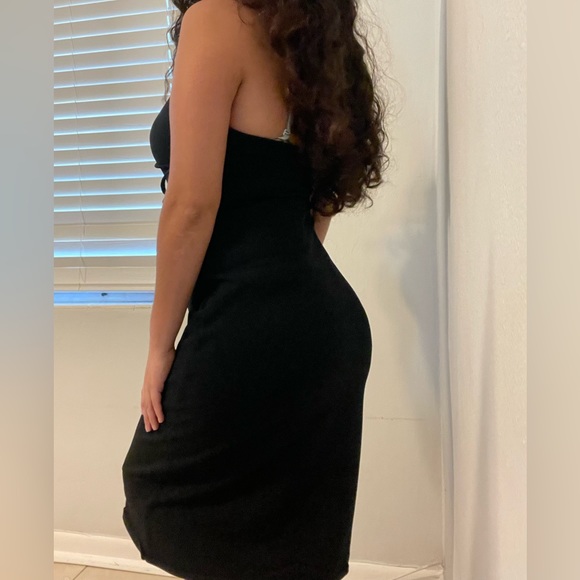 Moschino Black Halter Strap Dress - Picture 3 of 7